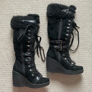 platform winter boots